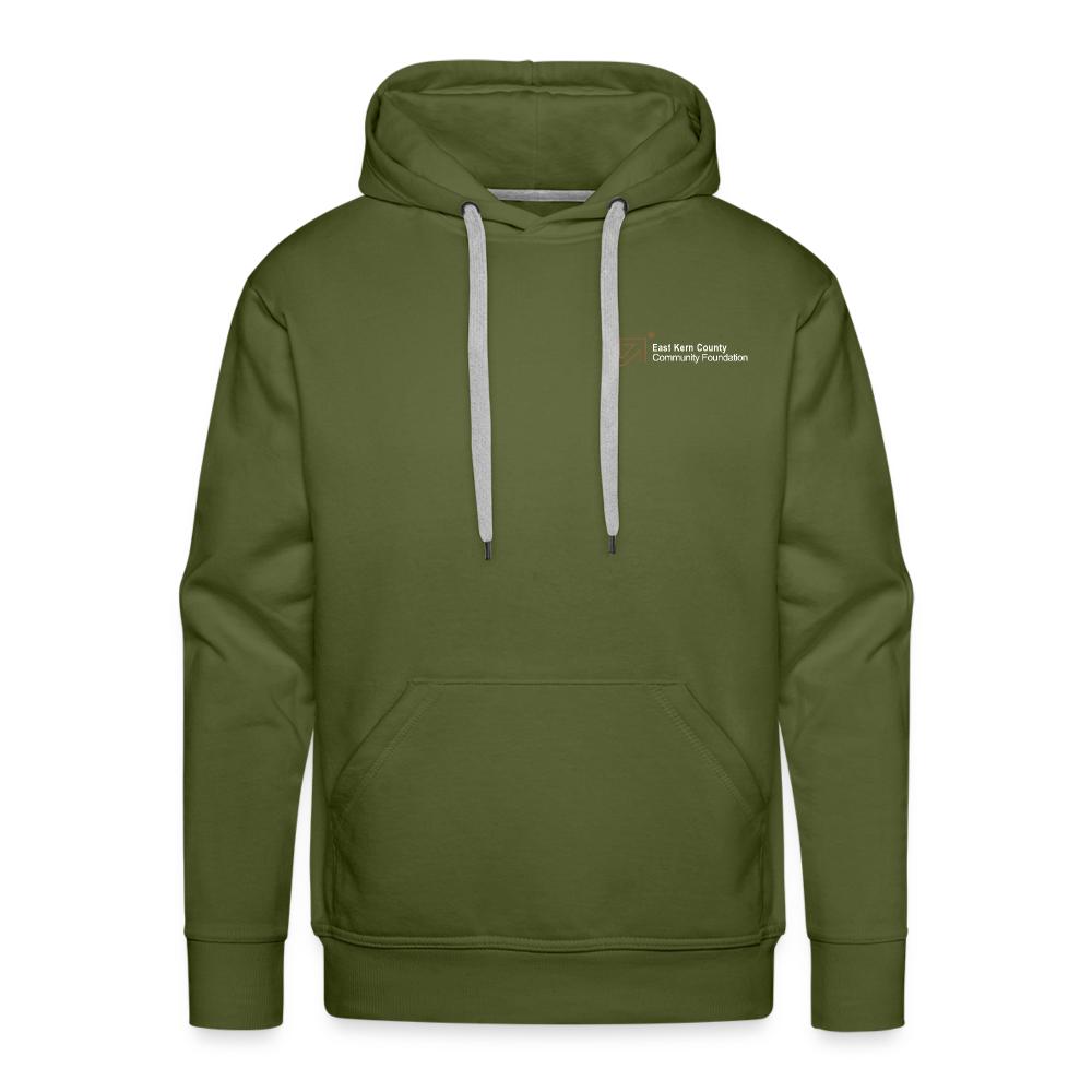 East Kern County Community Foundation Hoodie - olive green