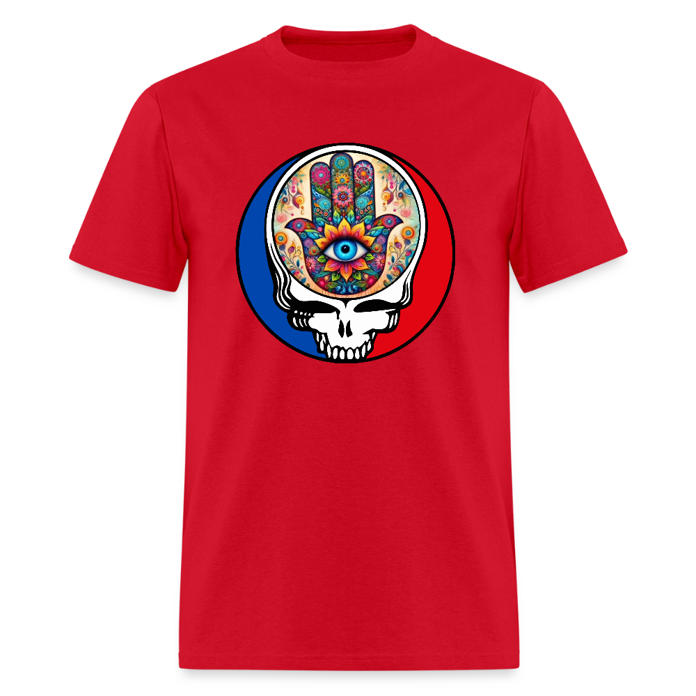 Lion of Zion Steal Your Hamsa - red