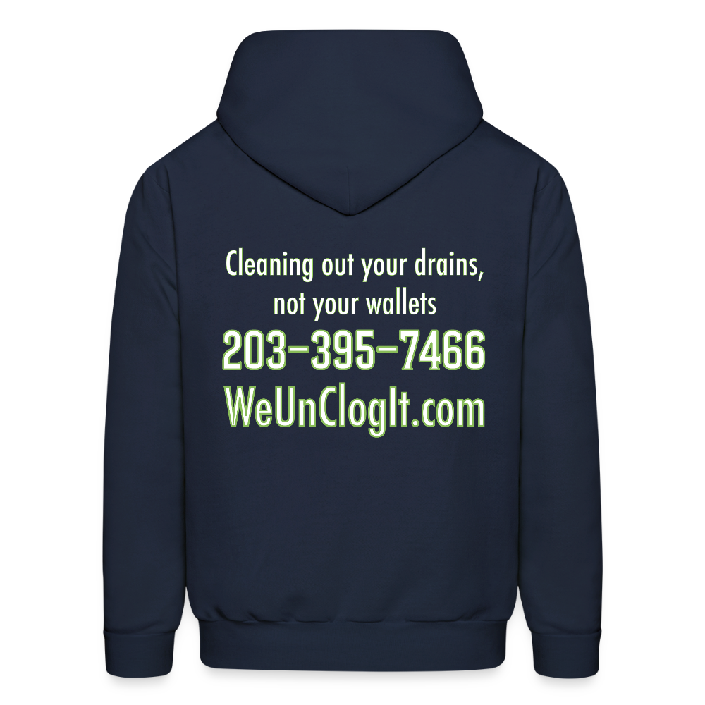 Un-Clog-It Hoodie - navy