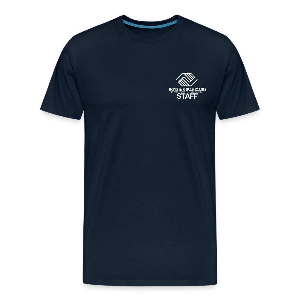 Boys & Girls Club of Brea, Placentia, & Yorba Linda Staff Tees - deep navy