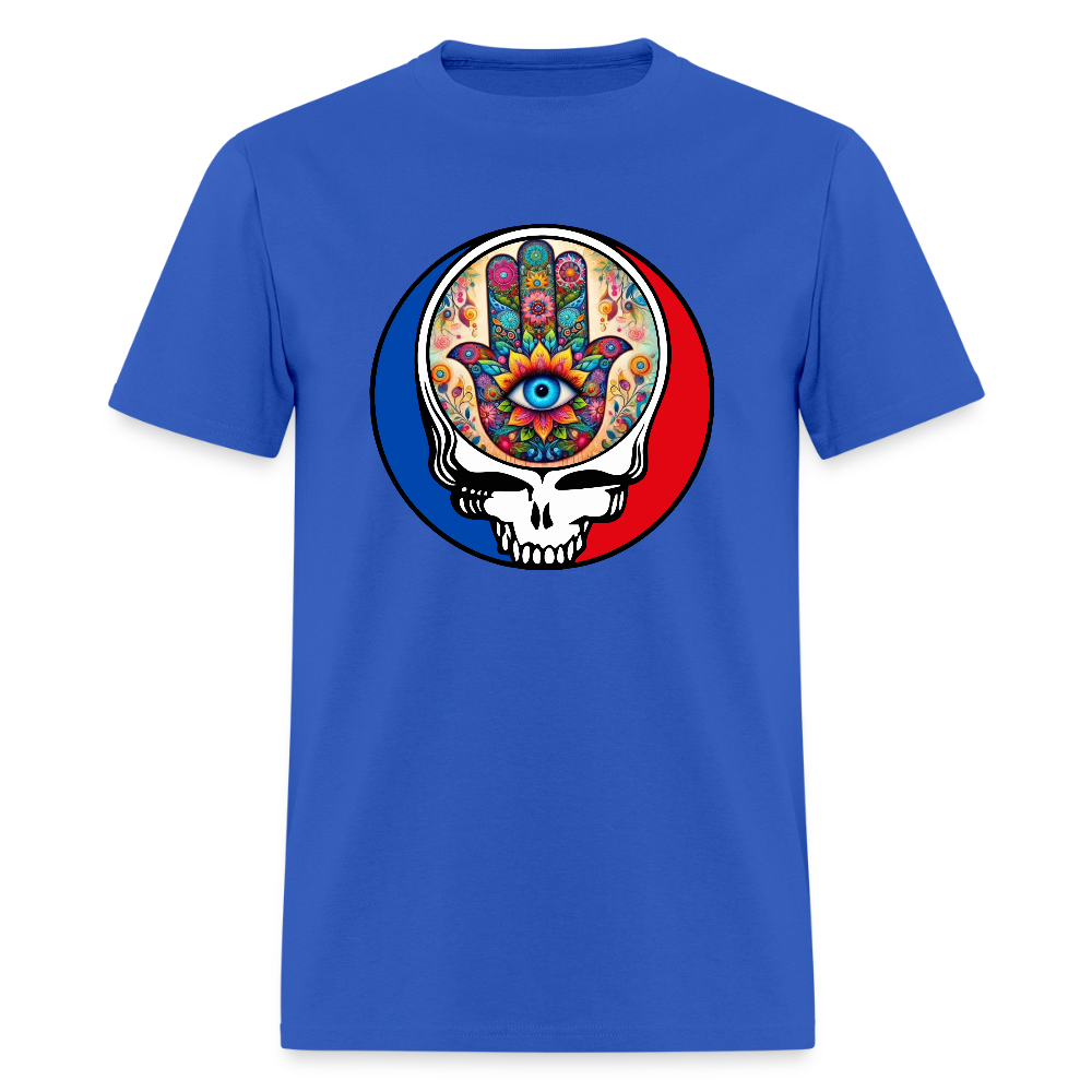 Lion of Zion Steal Your Hamsa - royal blue