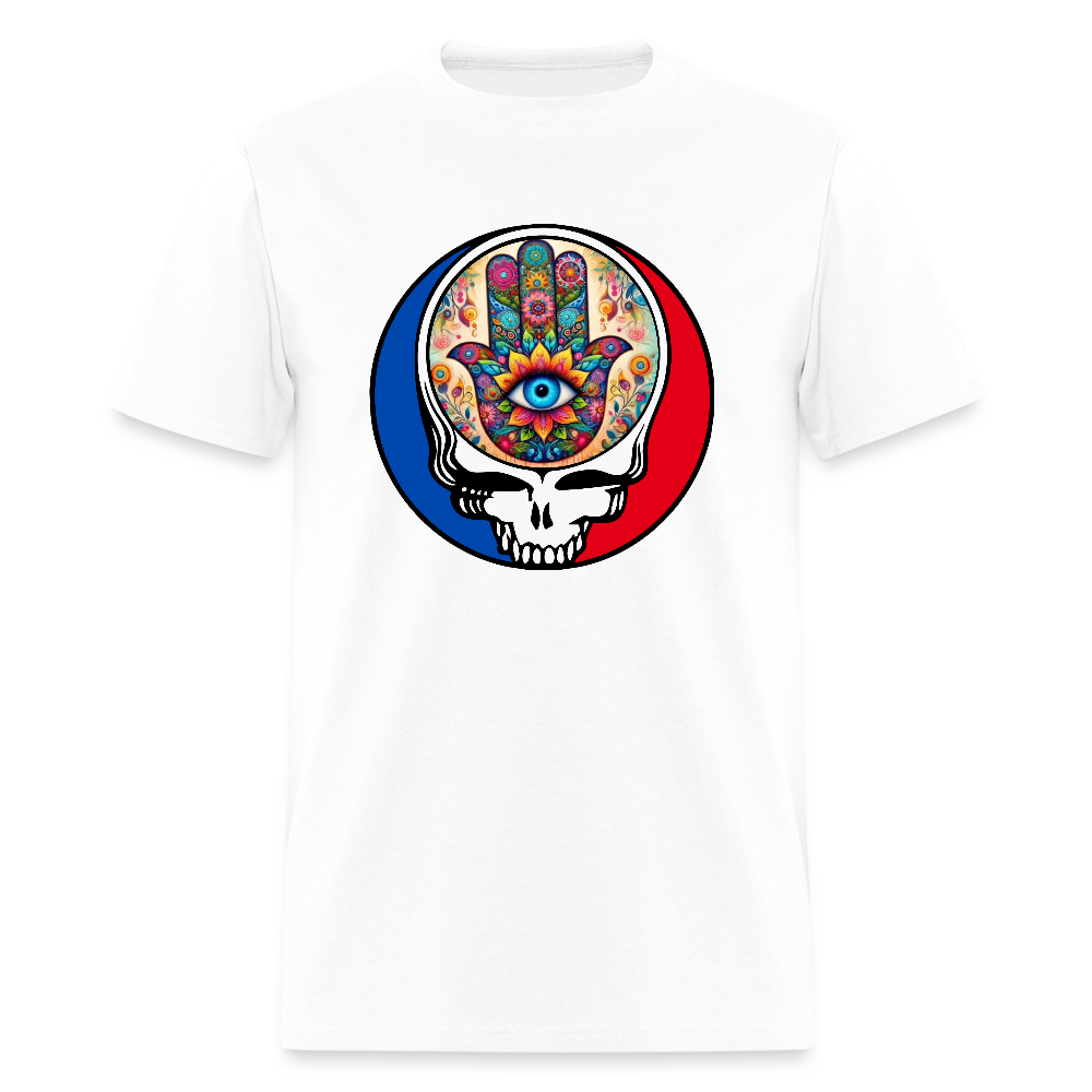 Lion of Zion Steal Your Hamsa - white