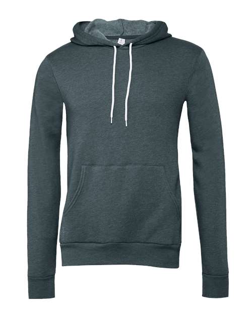 Bella+Canvas 3719 Unisex Sponge Fleece Hoodie — Premium Customizable Hoodie — Heather Mauve