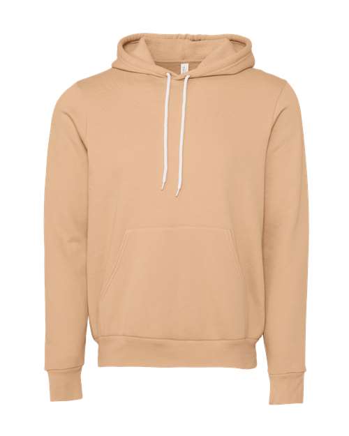 Bella+Canvas 3719 Unisex Sponge Fleece Hoodie — Premium Customizable Hoodie — Heather Mauve