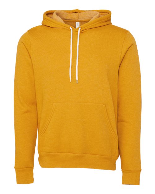 Bella+Canvas 3719 Unisex Sponge Fleece Hoodie — Premium Customizable Hoodie — Heather Mauve