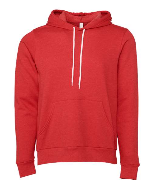 Bella+Canvas 3719 Unisex Sponge Fleece Hoodie — Premium Customizable Hoodie — Heather Mauve