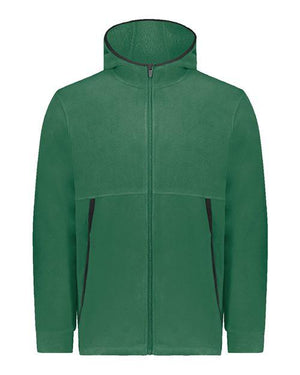 Augusta Sportswear - Eco Revive™ Polar Fleece Hooded Full-Zip Jacket - 6858 Augusta Sportswear