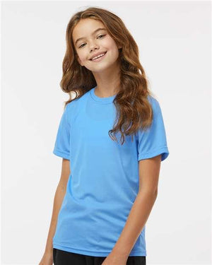 Augusta Sportswear - Youth Nexgen Wicking T-Shirt - Columbia Blue - 791 Augusta Sportswear