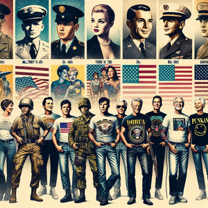 The Colorful Journey of Graphic T-Shirts in America: A Fashion Evolution