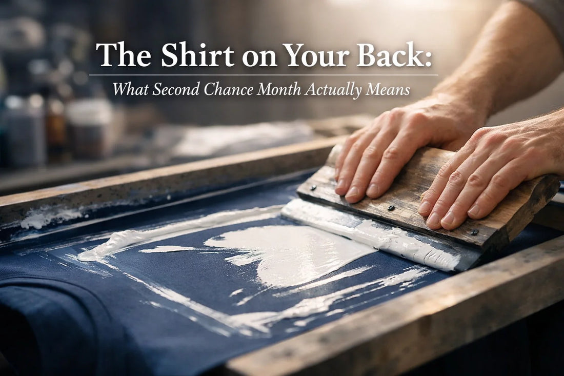 The Shirt on Your Back: What Second Chance Month Actually Means