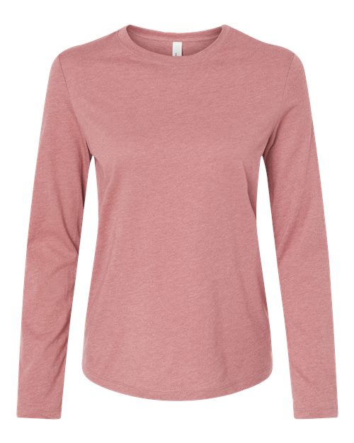 BELLA + CANVAS 6500 Women’s Jersey Long Sleeve T‑Shirt