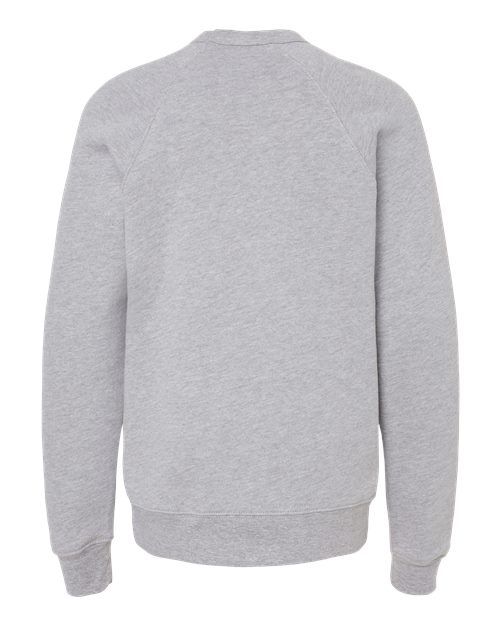 BELLA + CANVAS Youth Sponge Fleece Crewneck Sweatshirt | 3901Y - BELLA + CANVAS - Custom Apparel by Breaking Free Industries