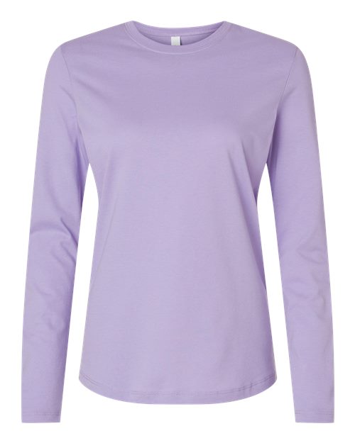 BELLA + CANVAS 6500 Women’s Jersey Long Sleeve T‑Shirt