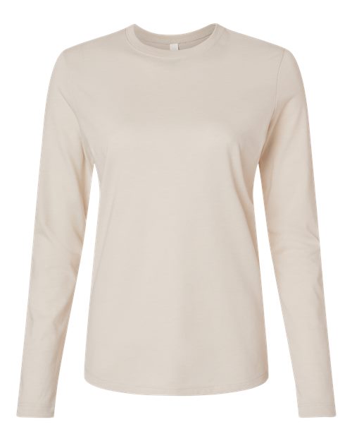 BELLA + CANVAS 6500 Women’s Jersey Long Sleeve T‑Shirt