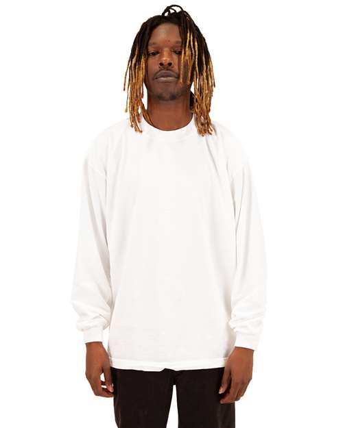 Shaka Wear Unisex Max Heavyweight Garment-Dyed Long Sleeve T-Shirt - Shaka Wear - Custom Apparel by Breaking Free Industries