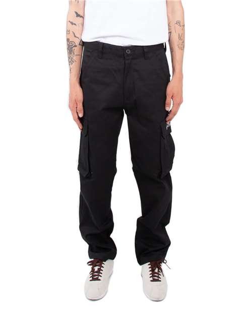 Shaka Wear Unisex Twill Cargo Pants | SHSPCP - Shaka Wear - Custom Apparel by Breaking Free Industries