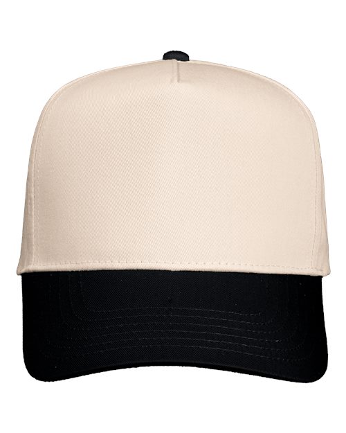 Valucap Five-Panel Twill Cap - 8869