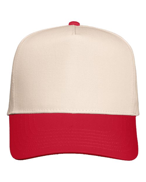 Valucap Five-Panel Twill Cap - 8869