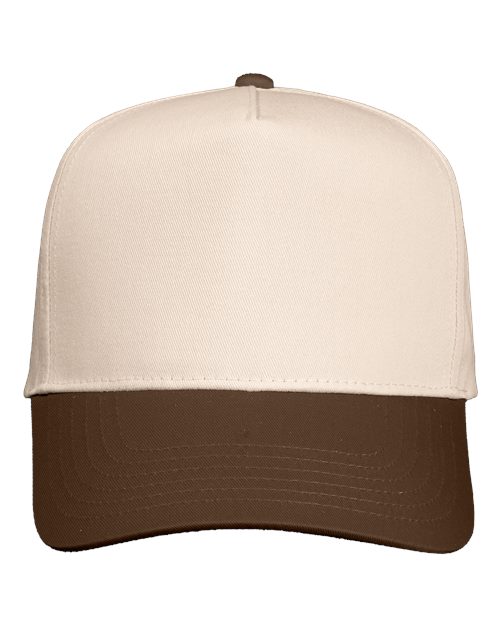 Valucap Five-Panel Twill Cap - 8869