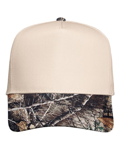 Valucap Five-Panel Twill Cap - 8869