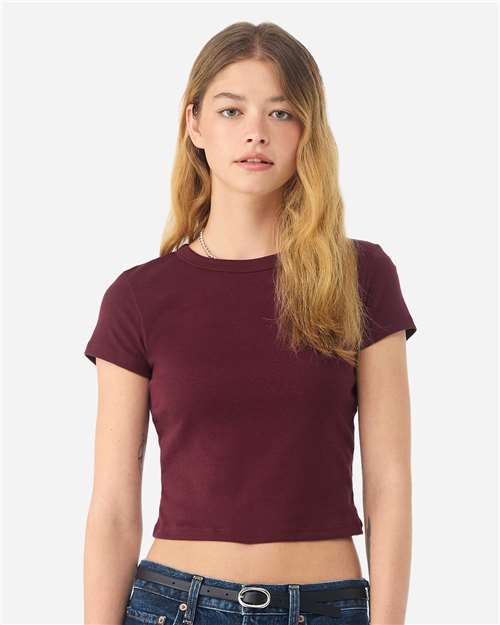 BELLA + CANVAS Women's Micro Rib Baby Tee | 1010