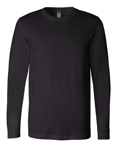 Bella+Canvas 3501 unisex long sleeve t-shirt in black