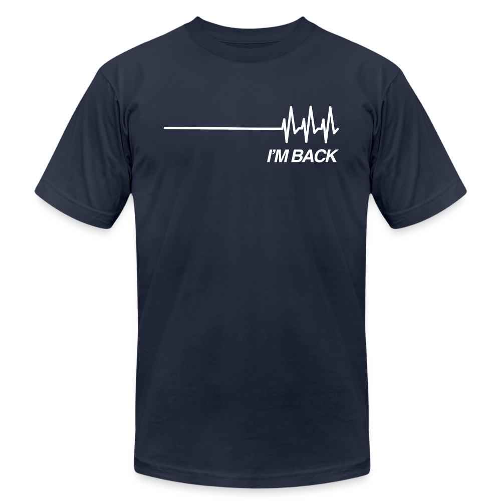 I'm Back Heart Recovery T-Shirt - navy