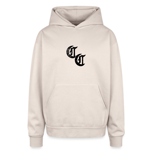 CC Oversized Hooded Sweatshirt - Sand