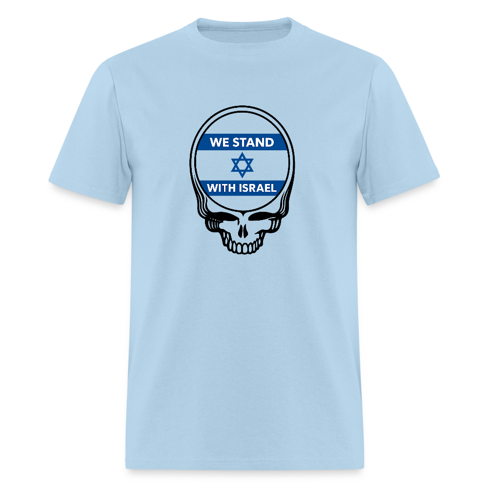 Lion of Zion We Stand with Israel - powder blue