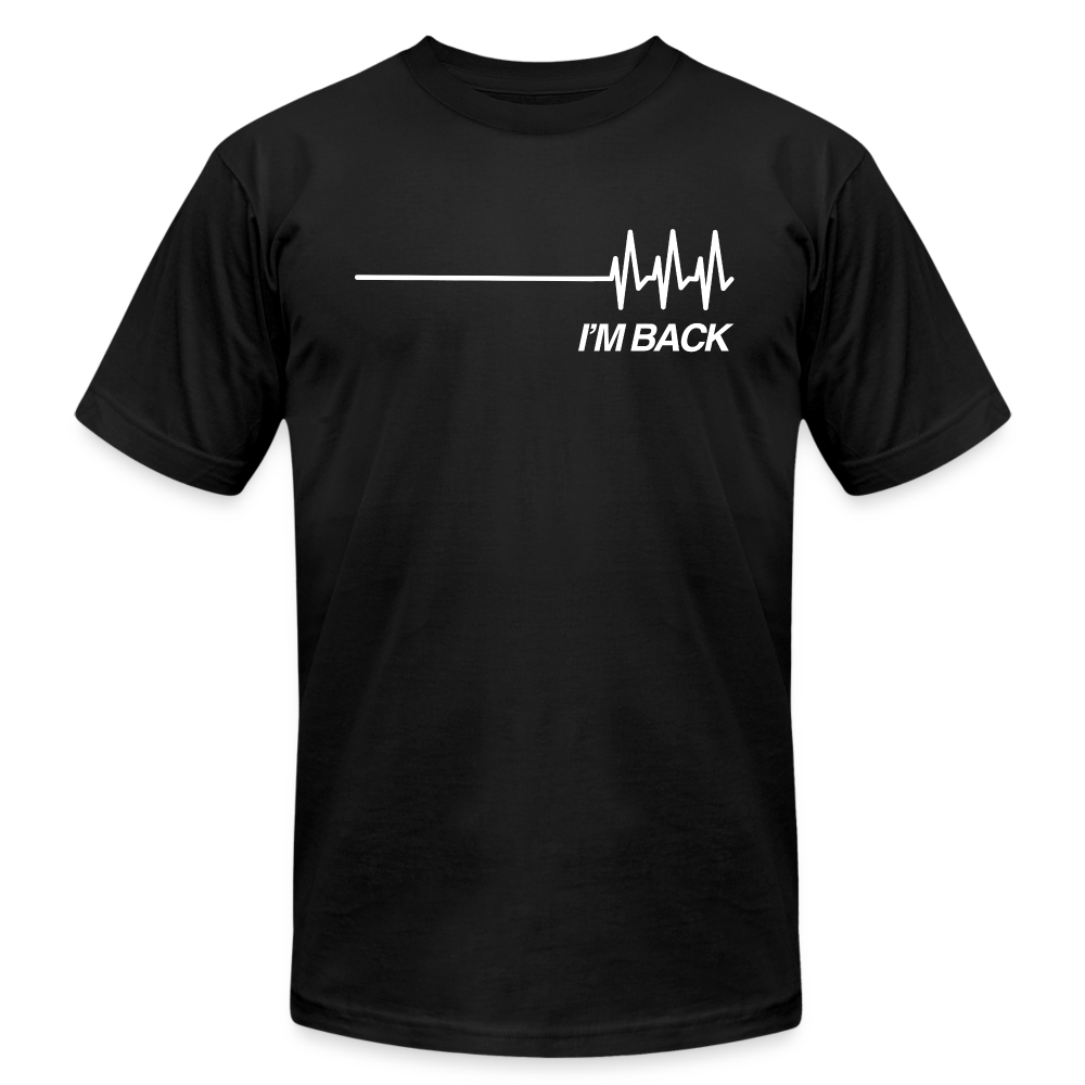 I'm Back Heart Recovery T-Shirt - black