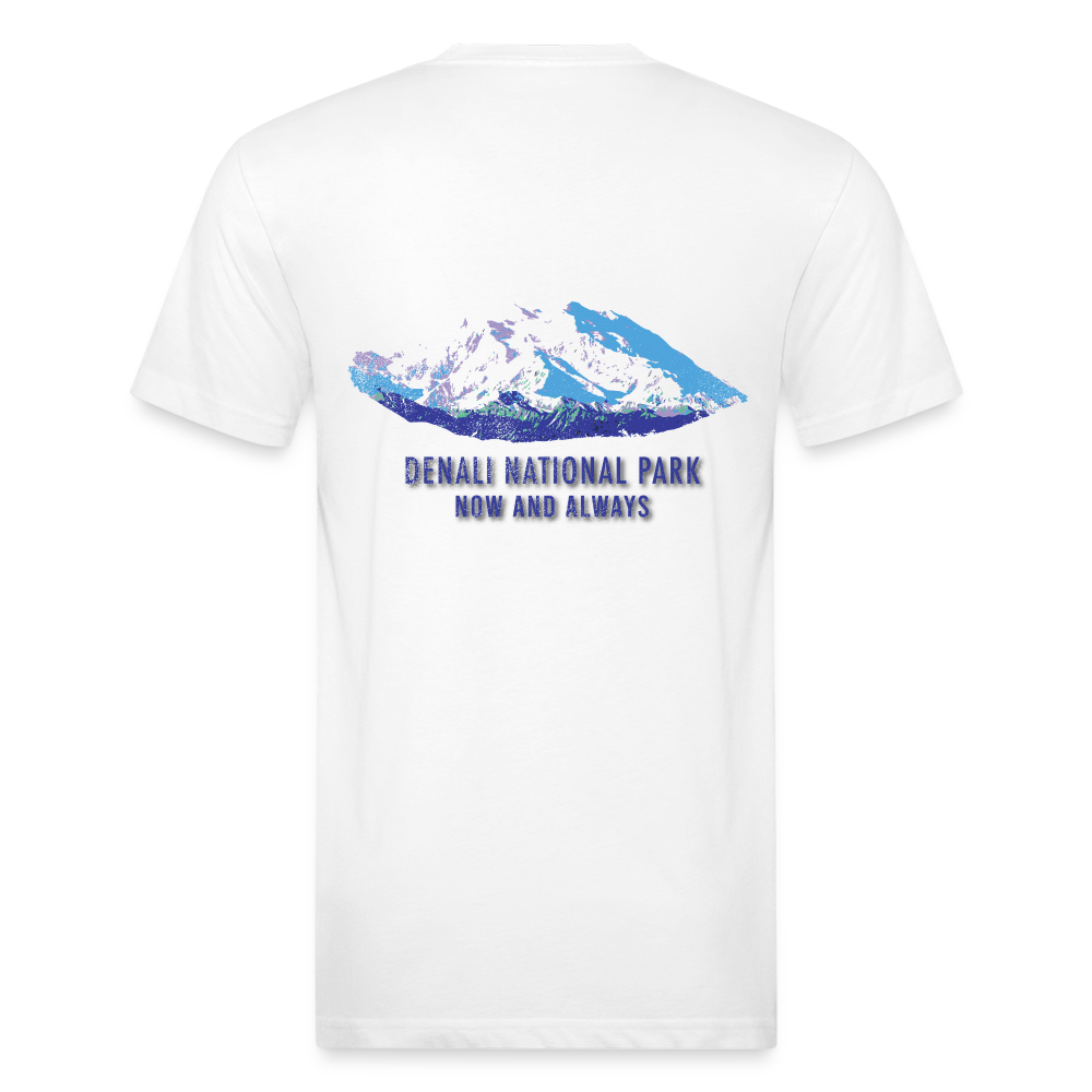 Denali National Park Now and Always Tee - white