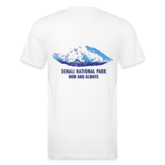 Denali National Park Now and Always Tee - white