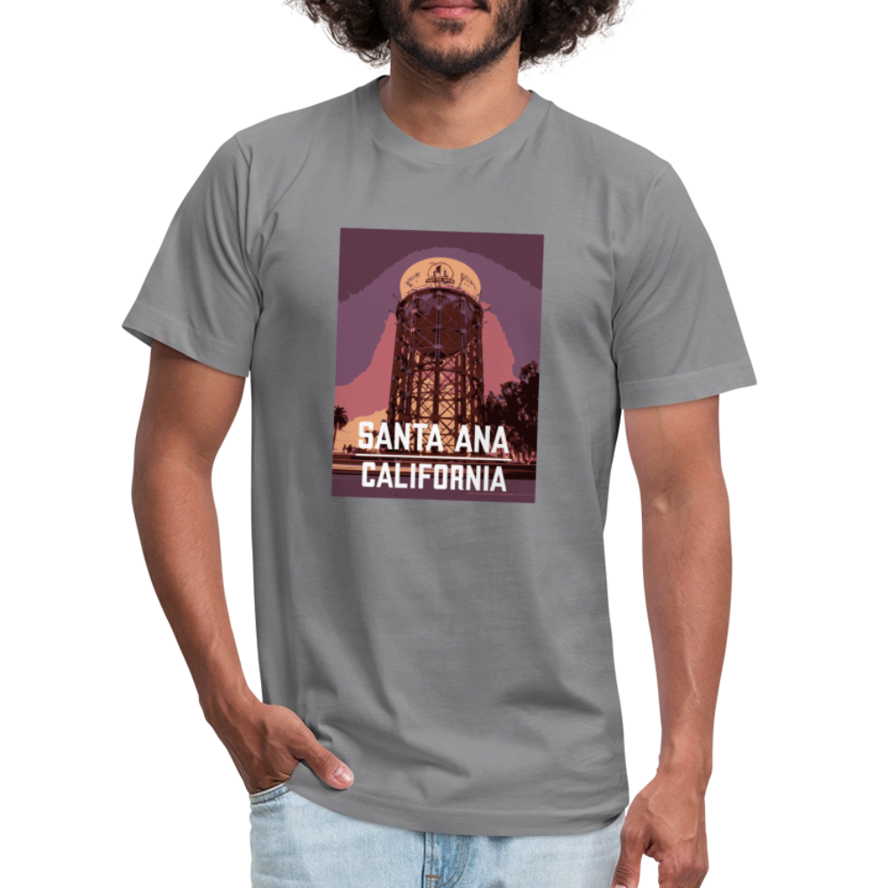 Santa Ana Water Tower Cotton Tee - slate