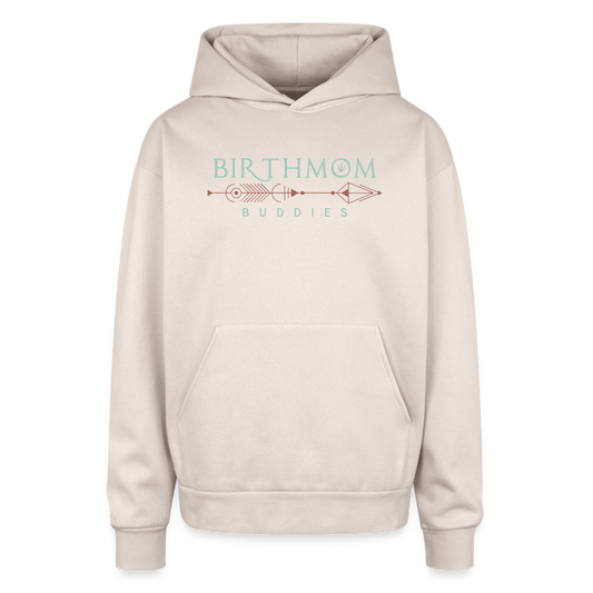 Birthmom Buddies Oversided Hoodie - Sand