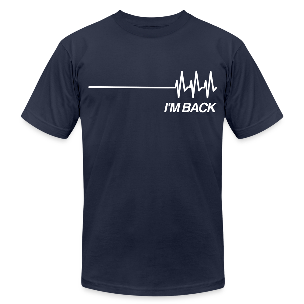 I'm Back Heart Recovery Tee - navy