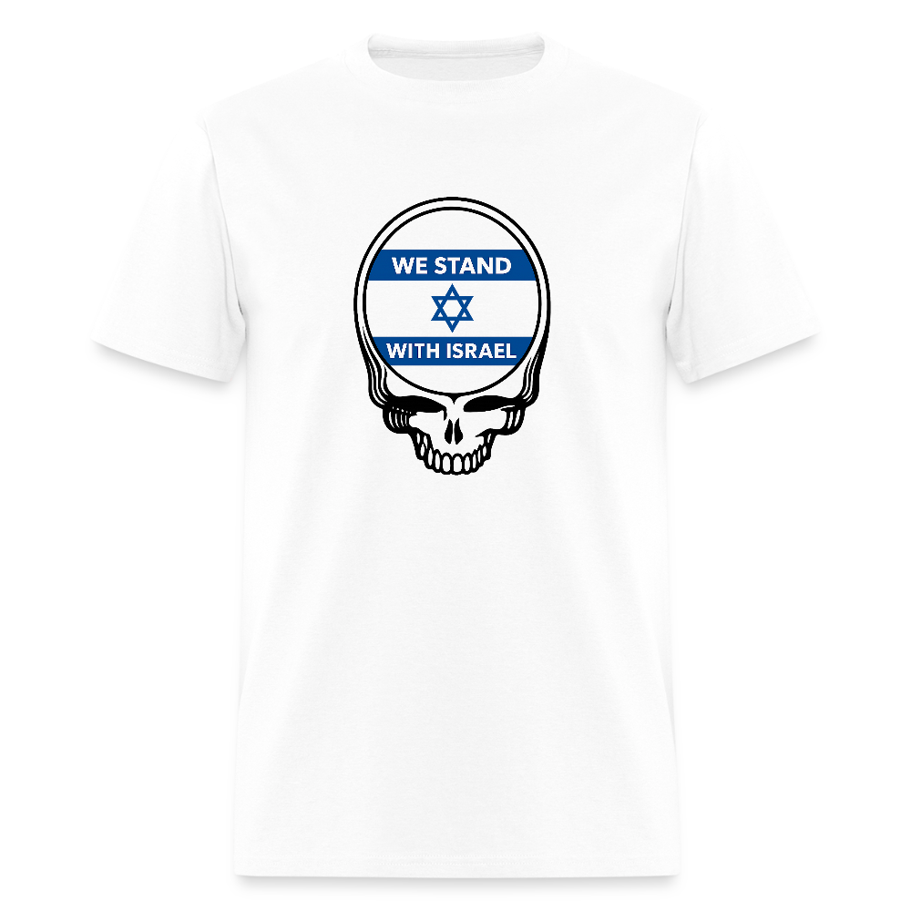 Lion of Zion We Stand with Israel - white