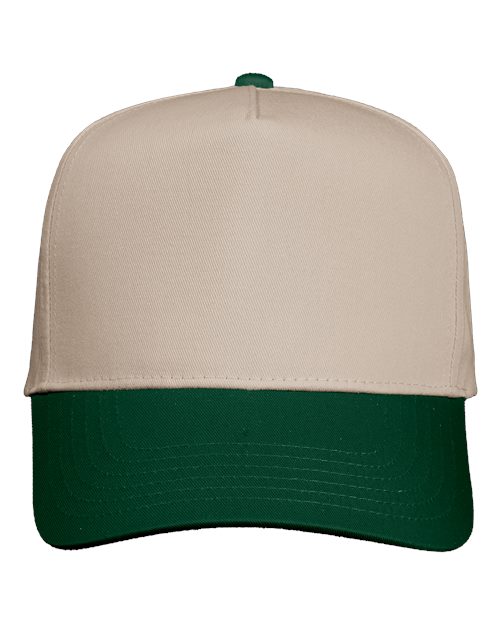 Valucap Five-Panel Twill Cap - 8869