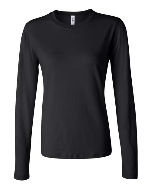 BELLA + CANVAS 6500 Women’s Jersey Long Sleeve T‑Shirt