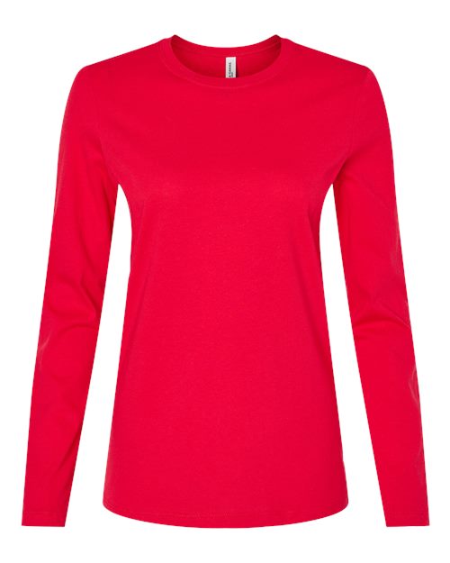 BELLA + CANVAS 6500 Women’s Jersey Long Sleeve T‑Shirt