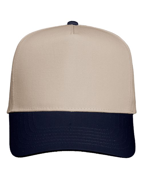 Valucap Five-Panel Twill Cap - 8869