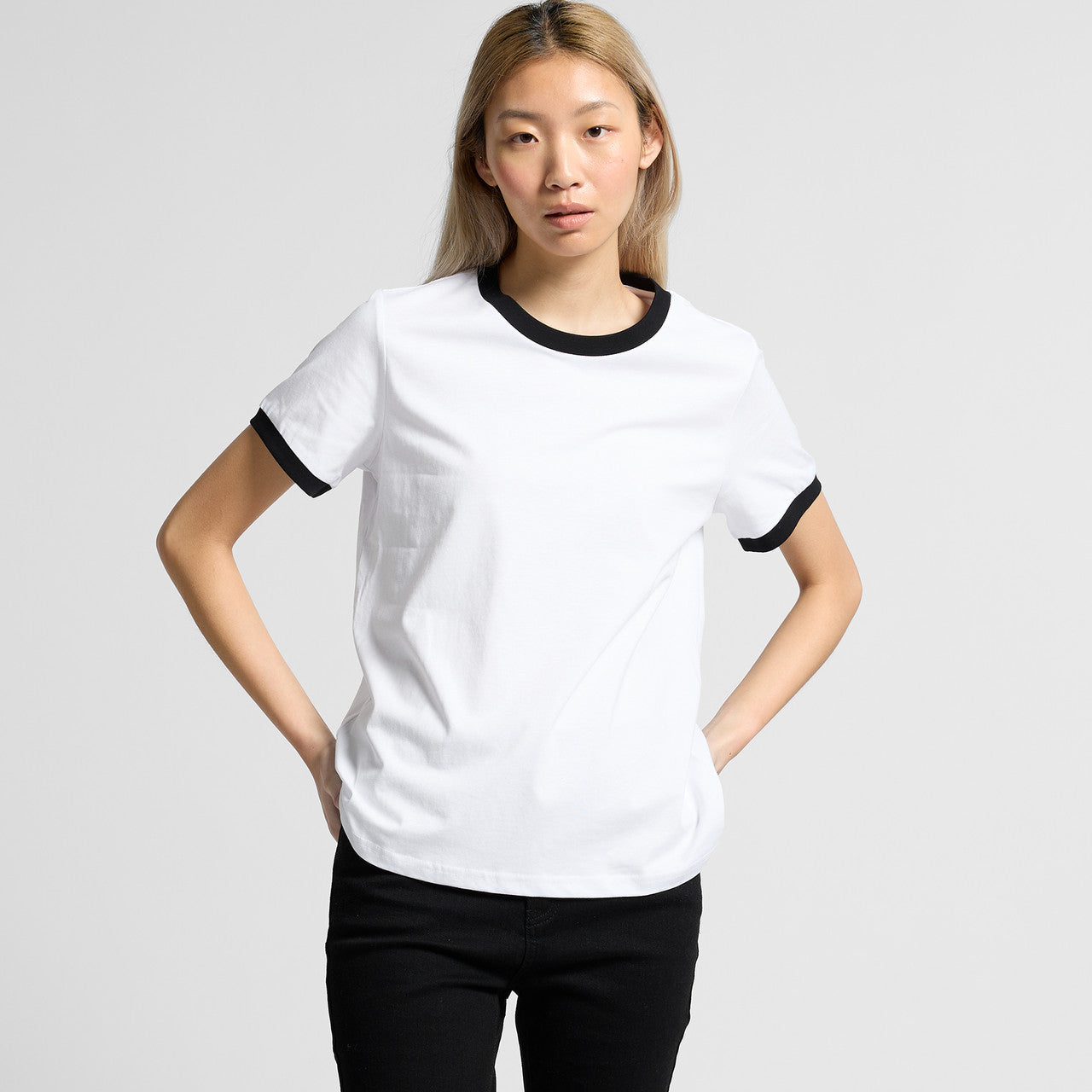 AS Colour Wo's Maple Ringer Tee | 4053