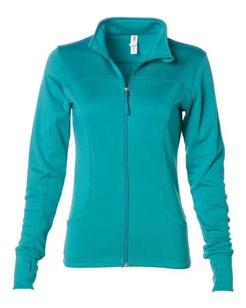 Independent Trading Co. Women's Poly-Tech Full-Zip Tra - Independent Trading Co. - Custom Apparel by Breaking Free Industries