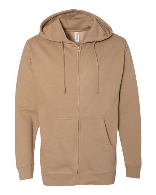 Independent Trading Co. SS4500z Midweight Hooded Sweatshirt - Unisex Cotton Hoodie
