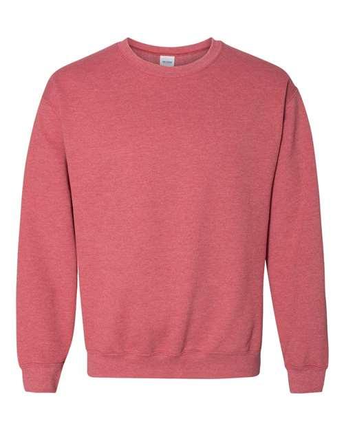 18000 Gildan Heavy Blend™ Crewneck Sweatshirt Safety Pink – Detail