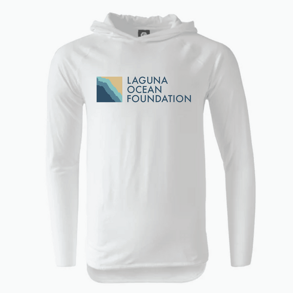 Laguna Ocean Foundation Varsity Lightweight Droptail Long Sleeve Hoodie (Unisex)