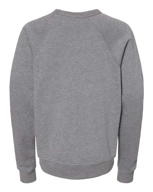 BELLA + CANVAS Youth Sponge Fleece Crewneck Sweatshirt | 3901Y - BELLA + CANVAS - Custom Apparel by Breaking Free Industries