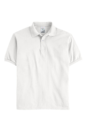 054X Hanes EcoSmart Jersey Polo Shirt
