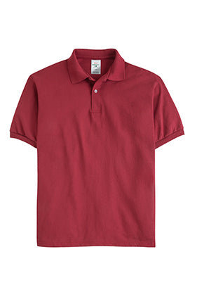 054X Hanes EcoSmart Jersey Polo Shirt