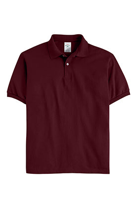 054X Hanes EcoSmart Jersey Polo Shirt