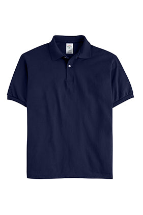 054X Hanes EcoSmart Jersey Polo Shirt